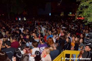 Telde se asusta con el Perro Maldito en Valsequillo (Foto Francisco Javier Santana, Acfi Press y TA)